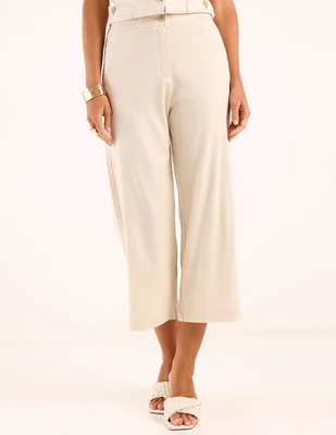 Pantalón coulotte Dándara relajado para mujer