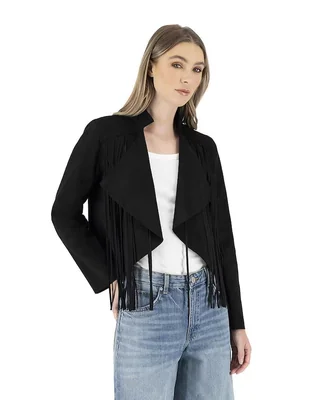 Chamarra casual Shyla para mujer