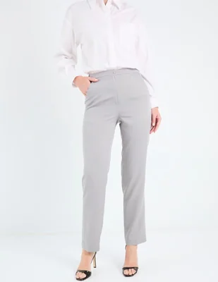 Pantalón de vestir perfil slim para mujer