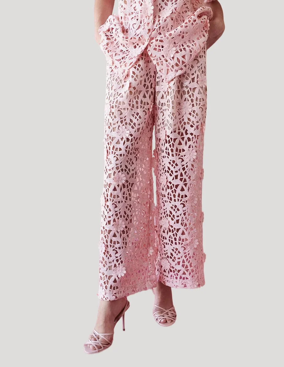 Pantalón relaxed celia b recto para mujer