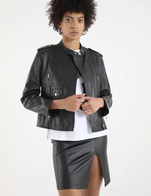 Chamarra para motociclista Pennyblack para mujer