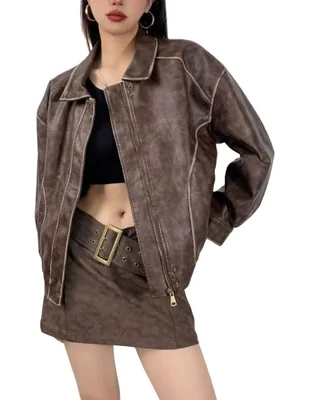 Chamarra casual Chouya para mujer