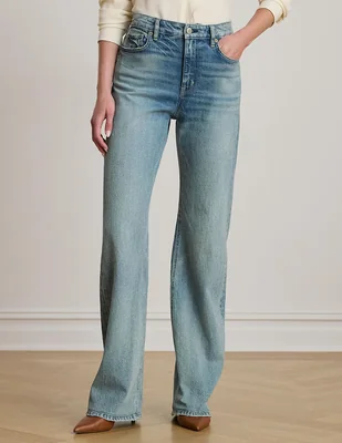Pantalón flare Lauren Ralph Lauren regular para mujer