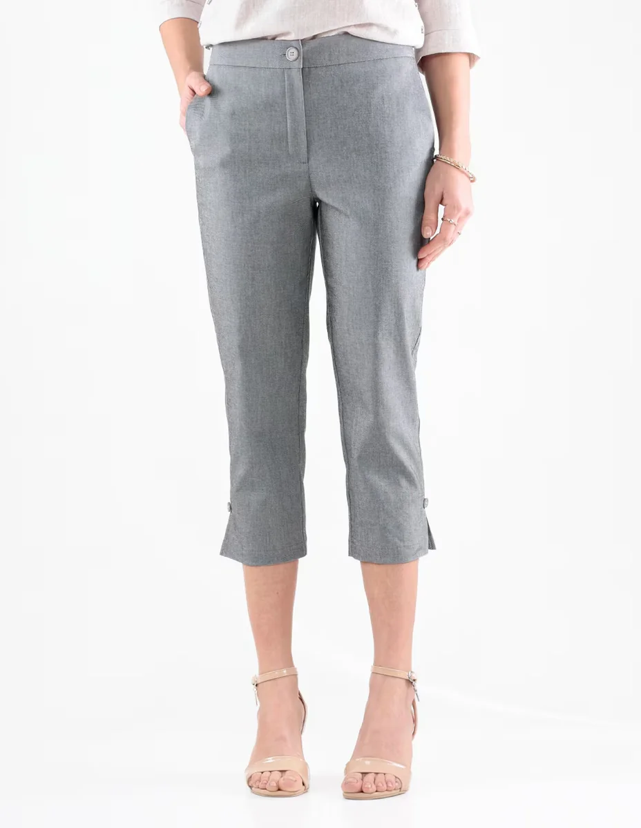Pantalón capri trinity regular para mujer