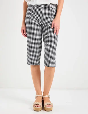 Pantalón capri Liz Claiborne regular para mujer