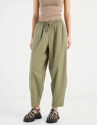 Pantalón relaxed Coffee Bean baggy para mujer