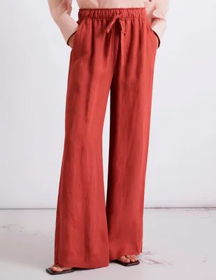 Pantalón relaxed marella straight para mujer