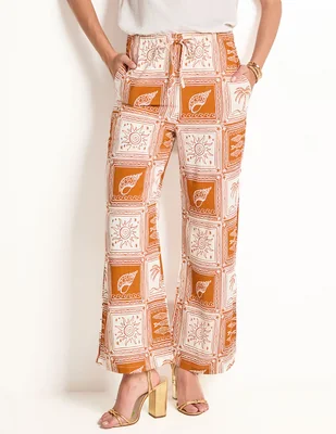 Pantalón Petal + Pup amplio para mujer