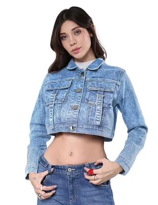 Chamarra denim Savi Jeans para mujer