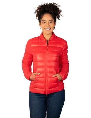 Chamarra acolchada greenlander para mujer