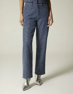 Pantalón de vestir Studio F straight para mujer