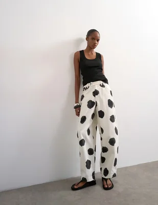 Pantalón Topshop amplio para mujer