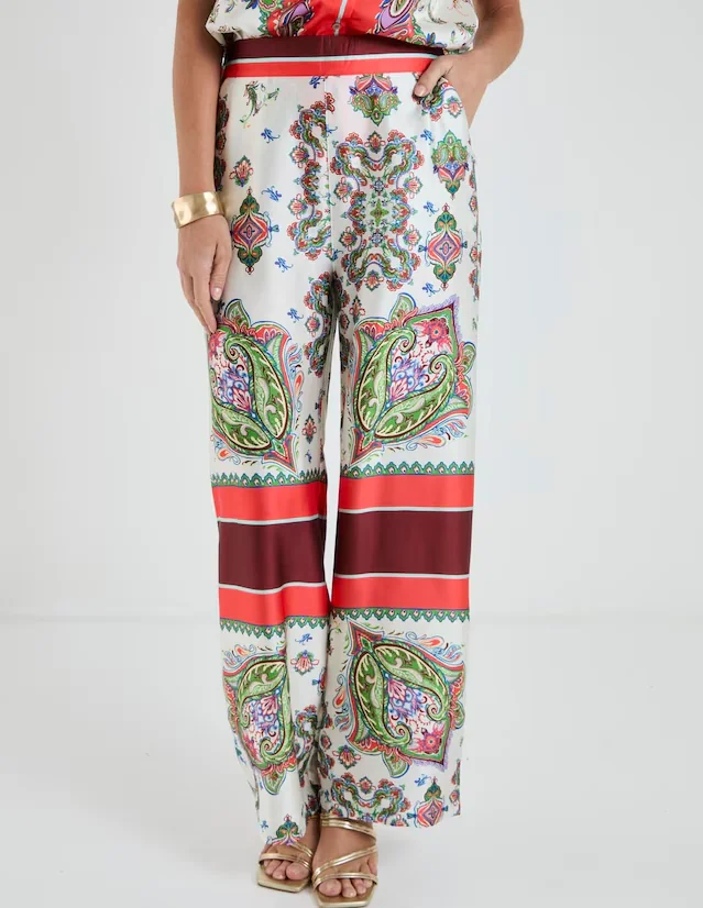 Pantalón relaxed Lieb straight para mujer