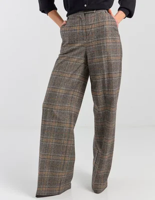 Pantalón relaxed Pinko wide leg para mujer