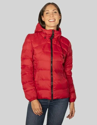 Chamarra acolchada greenlander para mujer