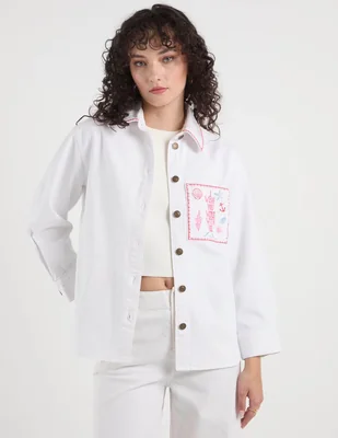 Chamarra denim pennyblack para mujer