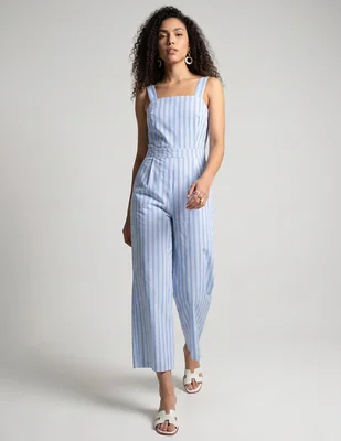 Jumpsuit Now & Then estampado a rayas para mujer