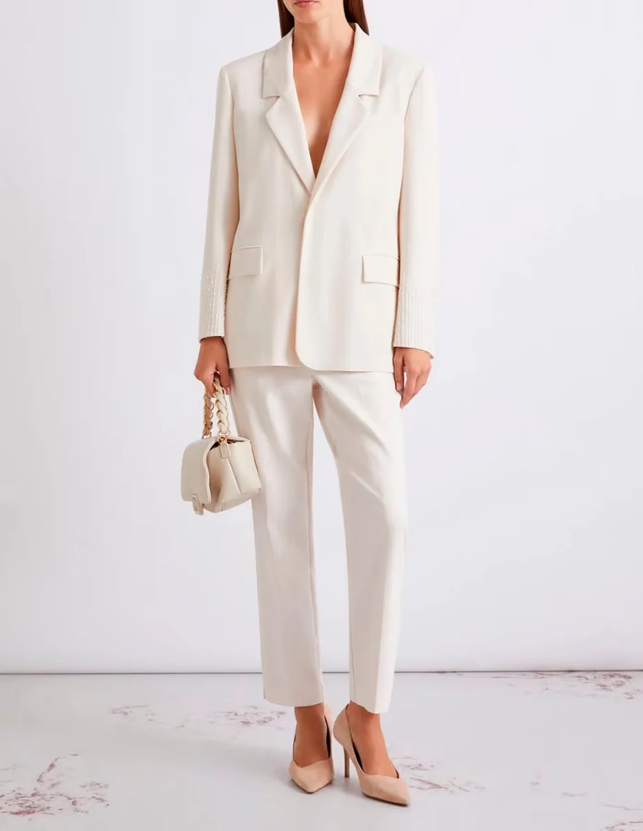 Pantalón de vestir Marella slim para mujer