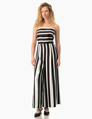 Jumpsuit ivonne estampado bloques de color para mujer