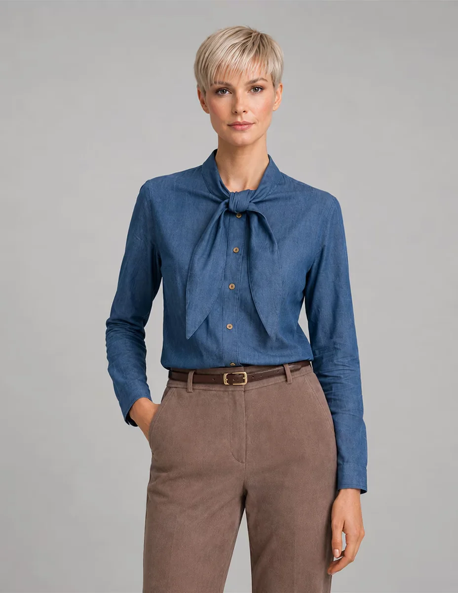 Pantalón dándara regular para mujer