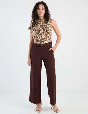 Jumpsuit Rue de la Paix casual estampado animal print para mujer