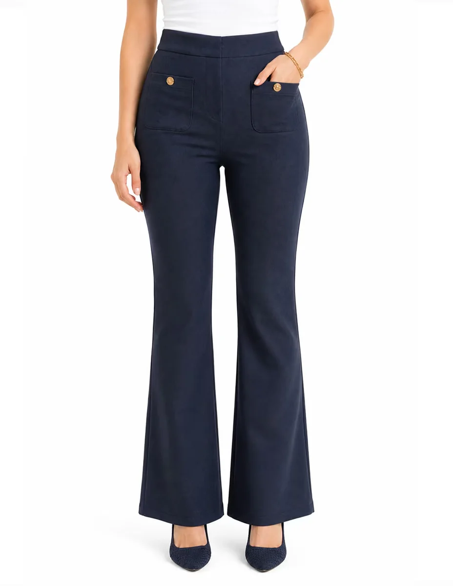 Pantalón regular foley's recto para mujer