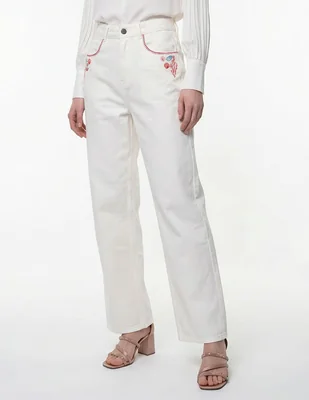 Pantalón pennyblack amplio para mujer