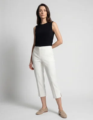Pantalón capri Talbots recto para mujer