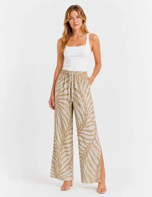 Pantalón relaxed salty weekend amplio para mujer