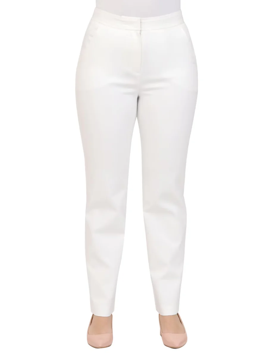 Pantalón duplan petite slim para mujer