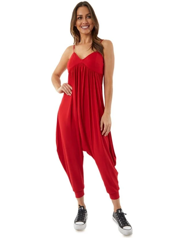 Jumpsuit Beatriz Meade de algodón para mujer
