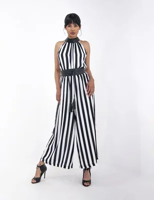 Jumpsuit Angelozano estampado a rayas para mujer