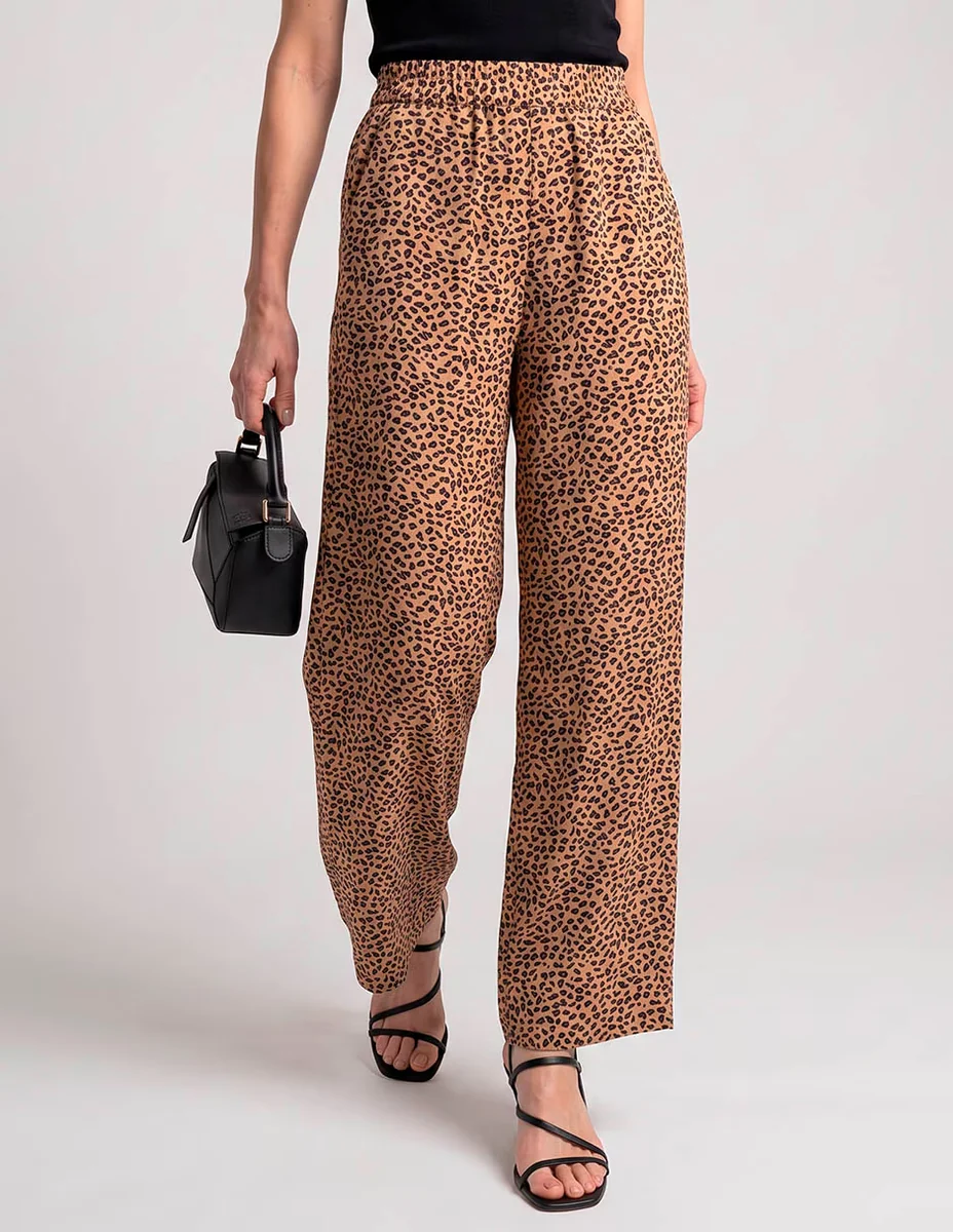 Pantalón talbots amplio para mujer