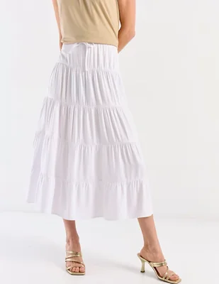 Falda crop Petite Studio a la cintura