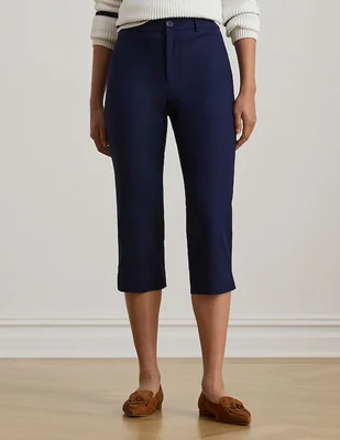 Pantalón capri Lauren Ralph Lauren slim para mujer