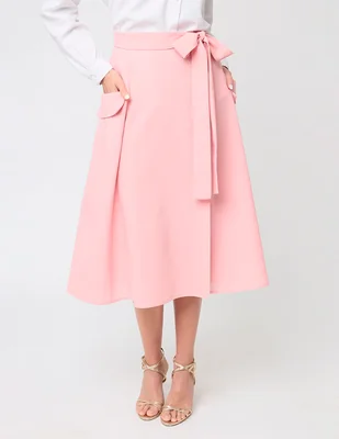 Falda midi Linea Pura