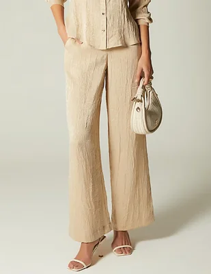 Pantalón relaxed Studio F amplio para mujer