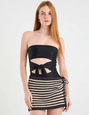 Falda corta Billabong a la cadera