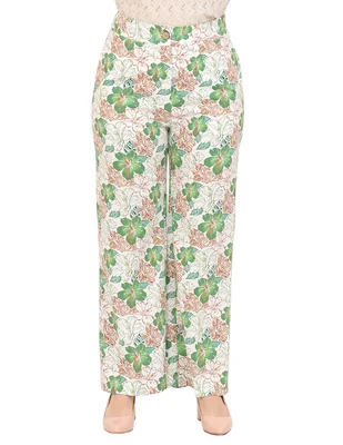 Pantalón de vestir duplan petite straight para mujer