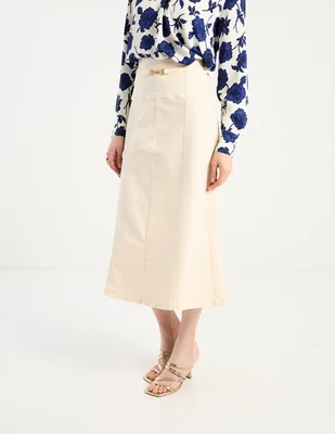 Falda crop Ann Taylor a la cintura