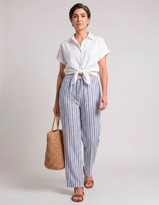 Pantalón lorenza blau straight para mujer