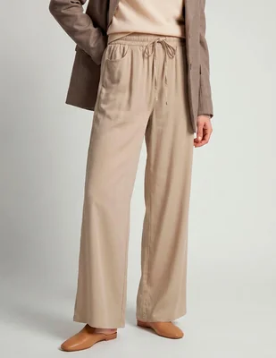 Pantalón relaxed damaia atelier amplio para mujer