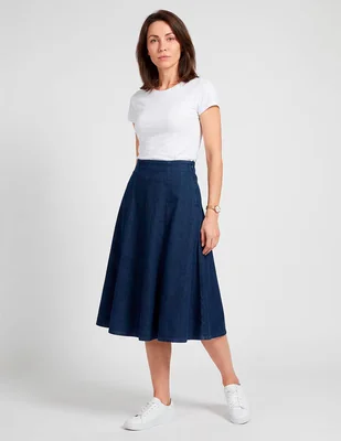 Falda Crop Liz Claiborne a La cintura