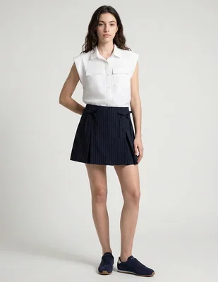 Falda corta Only a la cintura