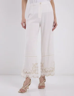 Pantalón relaxed Indi & Cold amplio para mujer