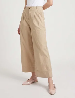 Pantalón coulotte Maison 123 amplio para mujer