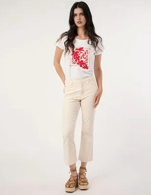 Pantalón straight Dándara skinny para mujer