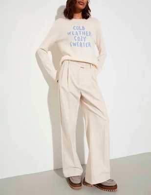 Pantalón relaxed Max&Co slim para mujer