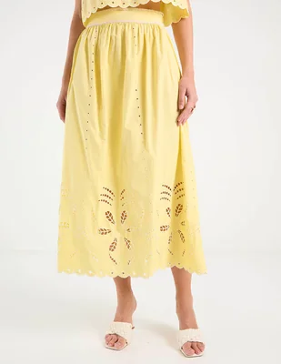 Falda crop Petite Studio con pretina