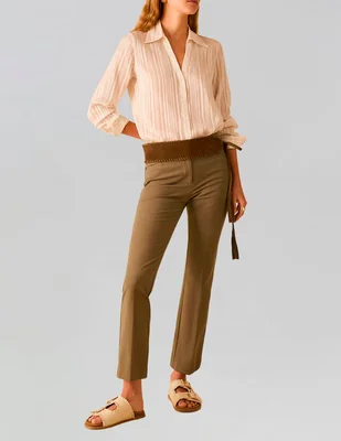 Pantalón staight Pennyblack slim para mujer